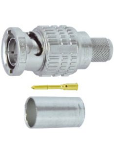   Canare BCP-D33UHD BNC koaxiális krimp csatlakozó (L-3.3CUHD-hez)