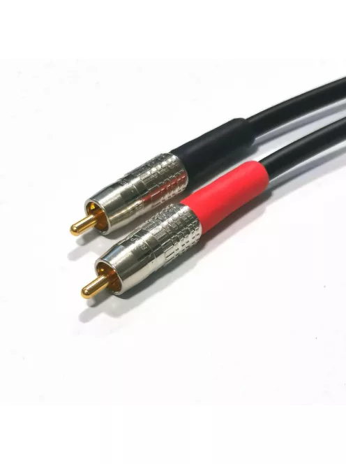 Canare LV-77S RCA-RCA analóg audio kábelpár, 1m