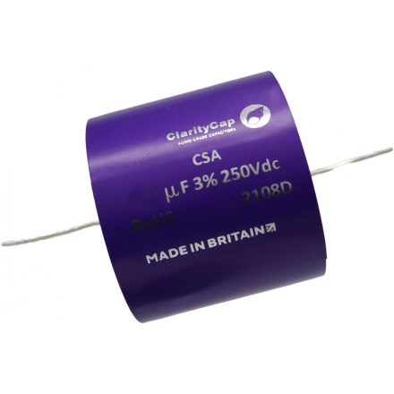 ClarityCap CSA4u7H250Vdc | 4,7 µF | 3% | CSA 250V Capacitor