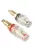 Dayton Audio BPFI-G Fully Insulated Binding Post Pair Gold M9 wall thick.15mm.max