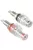 Dayton Audio BPFI-NI Fully Insulated Binding Post Pair Nickel  M9 wall thick.15mm.max