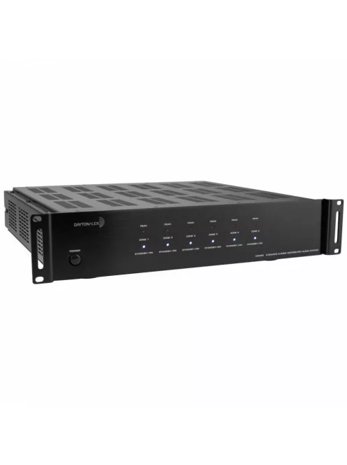Dayton Audio DAX66 6 forrású 6 szobás multiroom rendszer fali vezérlővel (12*25W)