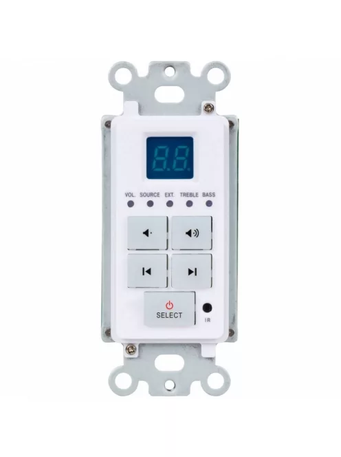 Dayton Audio DAX66 6 forrású 6 szobás multiroom rendszer fali vezérlővel (12*25W)