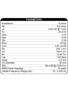 Dayton Audio DC250-8 10" Classic Woofer