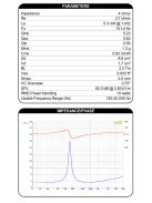DMA45-4 1-1/2"  Aluminum Cone Full-Range Driver