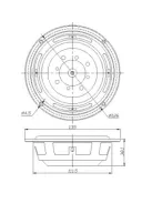 DS135-PR 5" Designer Series Passive Radiator