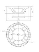 DS315-8 12" Designer Series Woofer Speaker