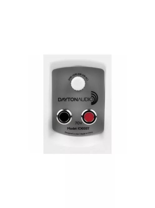 IO655WT 6-1/2" 2-Way 70V Indoor/Outdoor Speaker Pair White