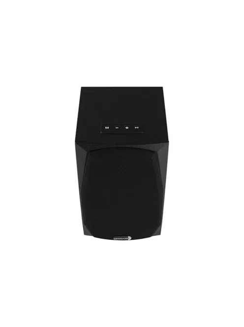 MK402BTX Powered Bluetooth 2-Way Bookshelf Speaker Pair with 3.5mm Aux In
