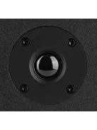 MK402BTX Powered Bluetooth 2-Way Bookshelf Speaker Pair with 3.5mm Aux In