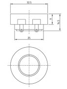 ND16FA-6 5/8'' Neodyium Dome Tweeter