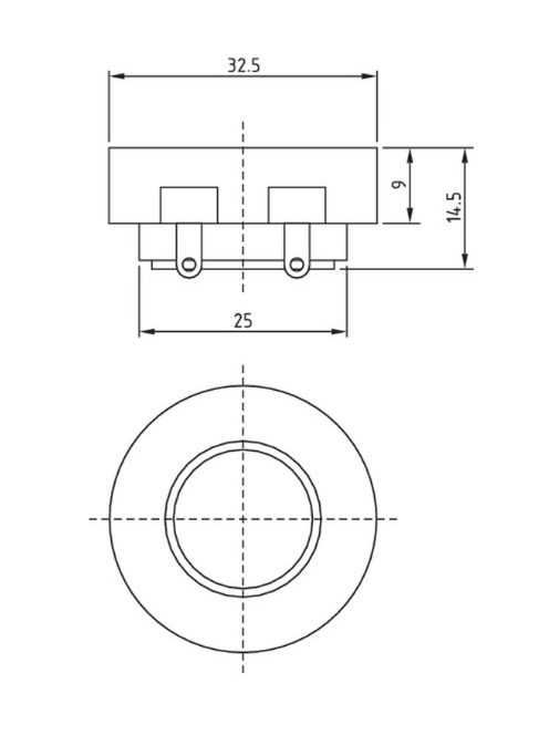 ND16FA-6 5/8'' Neodyium Dome Tweeter