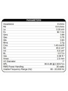PC83-8 3" Full-Range Poly Cone Driver