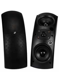   QS204-4 Quadrant 70V / 100V Indoor/Outdoor Speaker Pair with 4 Ohm Bypass - Black