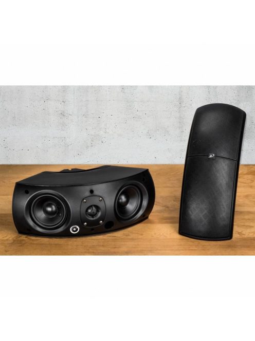 QS204-4 Quadrant 70V / 100V Indoor/Outdoor Speaker Pair with 4 Ohm Bypass - Black