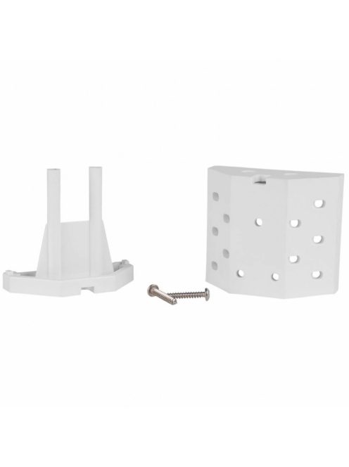 QS204W-4 Quadrant 70V / 100V Indoor/Outdoor Speaker Pair with 4 Ohm Bypass - White