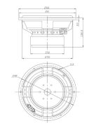 Dayton Audio RSS265HF-4 10" Reference HF Subwoofer 4 Ohm. Black alu. cone
