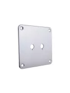 SBPP-SI Binding Post Plate Silver Anodized