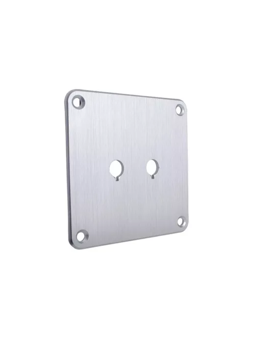 SBPP-SI Binding Post Plate Silver Anodized