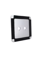 SBPP-SI Binding Post Plate Silver Anodized