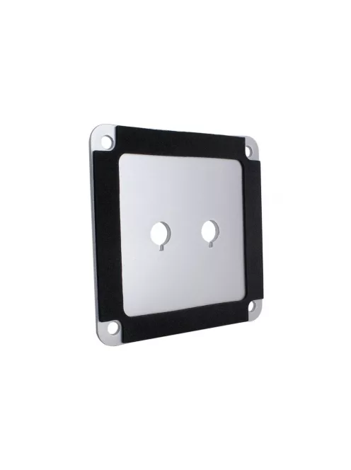 SBPP-SI Binding Post Plate Silver Anodized