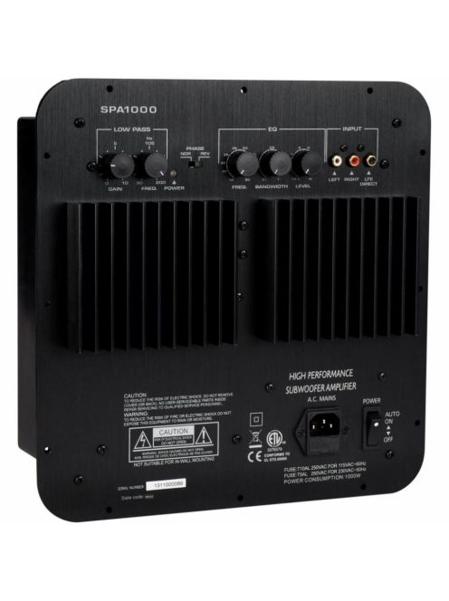 SPA1000 1000W Subwoofer Plate Amplifier