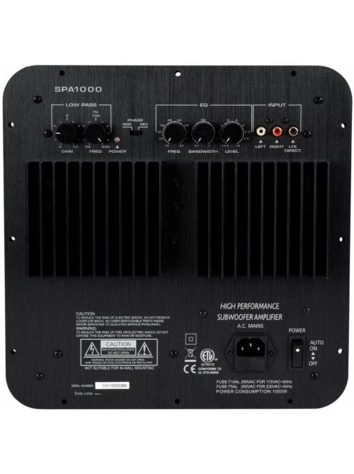 SPA1000 1000W Subwoofer Plate Amplifier