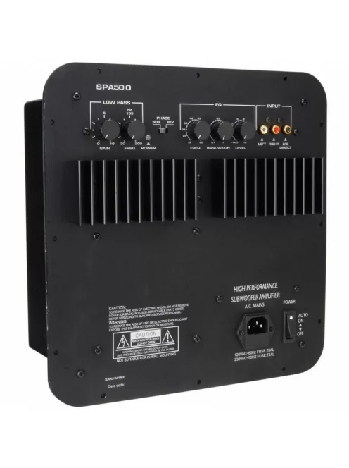 SPA500 500W Subwoofer Plate Amplifier