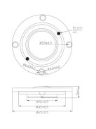 TD20F-4 3/4" Soft Dome Neodymium Tweeter 4 Ohm