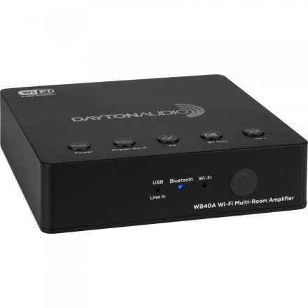 WB40A Wi-Fi Bluetooth Multi-Room 2x20W Amplifier with IR Remote