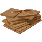 Knock-Down MDF 15,9 L Bookshelf Speaker Cabinet