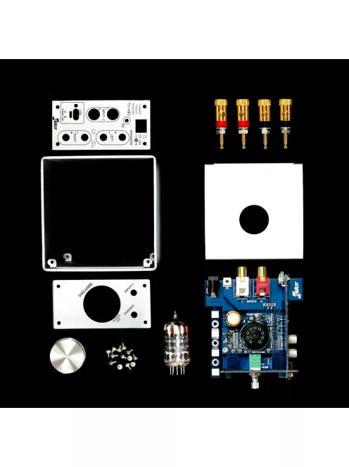 ELEKIT TU-H82, Hybrid Tube Amp DIY Kit with HP output and DAC