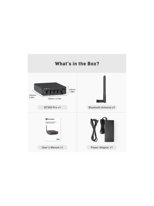 Fosi Audio BT30D PRO 2.1 Power erősítő