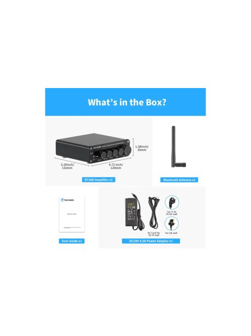 Fosi Audio BT30D 2.1 erősítő