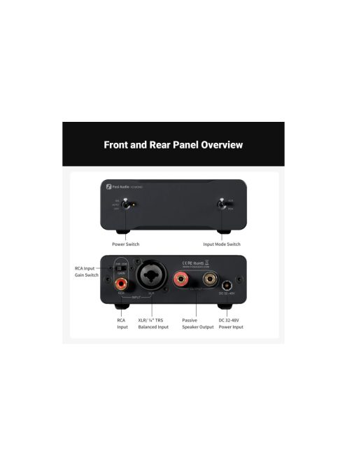 Fosi Audio V3 mono erősítő