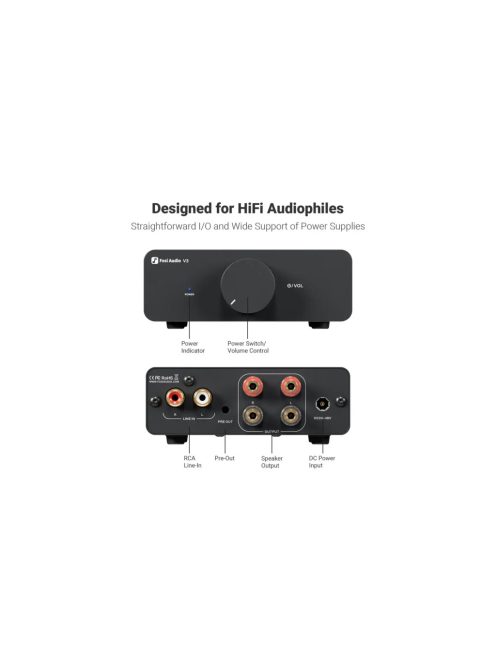 Fosi Audio V3 sztereó erősítő