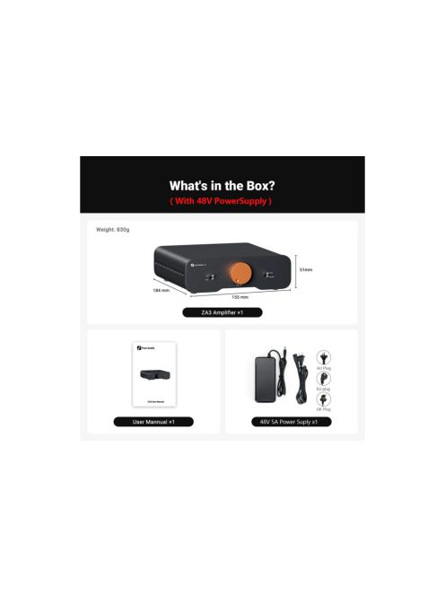 Fosi Audio ZA3 2CH Mono erősítő