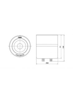 Fostex T925A Horn Super Tweeter, 8 Ohm, Alnico