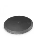Gravity hangfalállvány talp – öntöttvas, 450 mm átmérővel, M20-as menettel, 9 kg, fekete