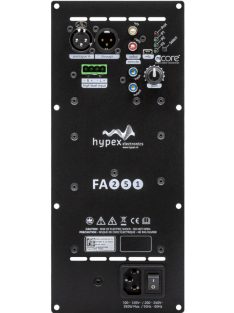 Hypex erősítő modul FA 251 1x250W 230Volt AC/50Hz +/- 10%