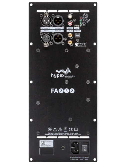 Hypex erősítő modul FA 252 2x250W 230V