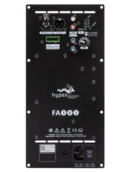 Hypex erősítő modul FusionAmp FA501 500 W