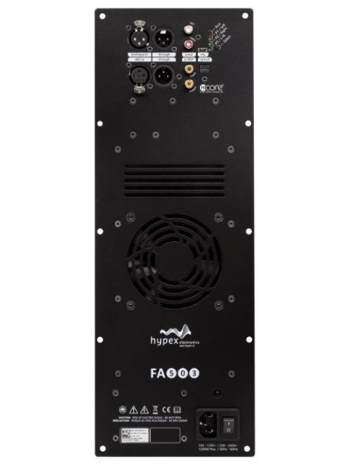 FA503 2 x 500 Watt + 100 Watt FusionAmp