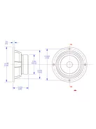 Markaudio CHP-70 Khaki  4" Full Range Paper Woofer Natural