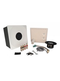   Markaudio Tozzi One Kit White DIY Kit Components and Cabinets | Pair