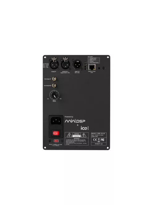 PWR-ICE125 2x125 Watt DSP ICEpower Plate Amplifier