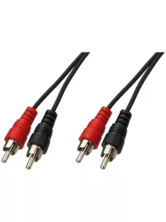 Monacor AC-1000, sztereó Audió Összekötő Kábelek