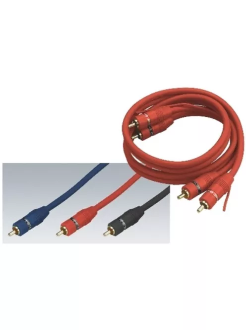 Monacor AC-150/SW, minőségi Sztereó Audió Összekötő Kábelek