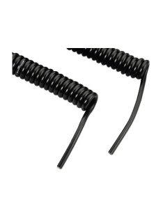 Monacor CCX-5M, spirális mikrofonkábel, Ø5mm