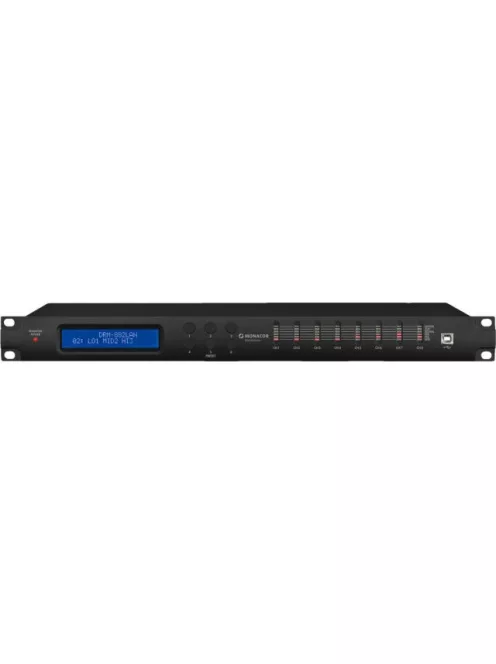 Monacor DRM-882LAN 8x8 digitális mátrix router